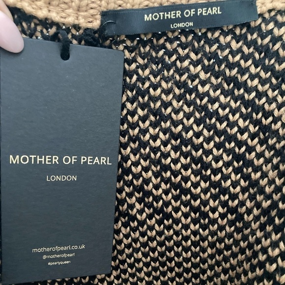 Mother of Pearl Blake Checked Organic Cotton Cardigan Sweater NWT - Picture 6 of 15